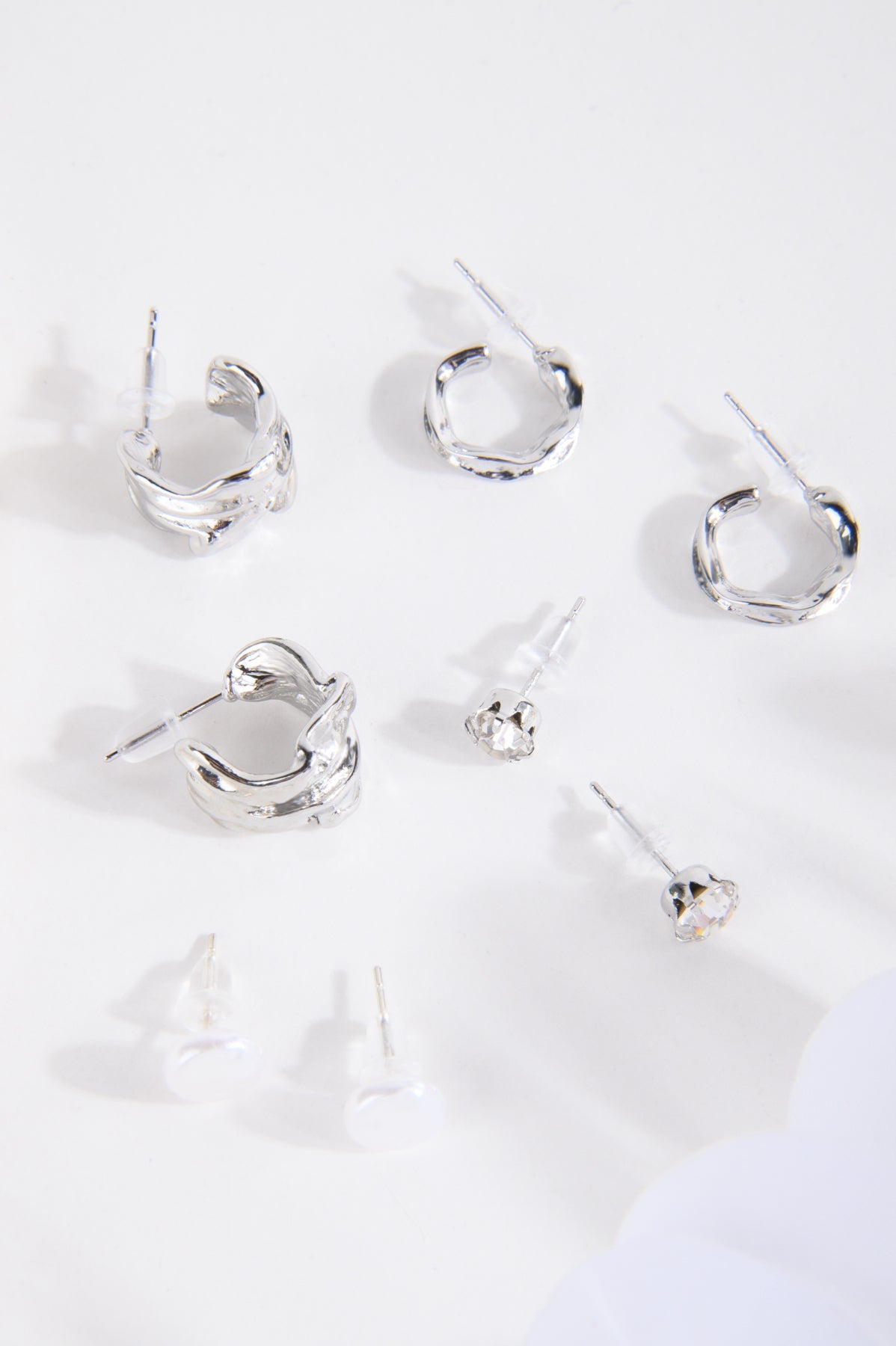 Ohrring Set in Silber