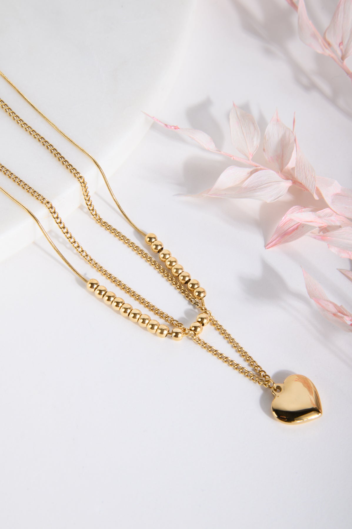 Kette Set in Gold