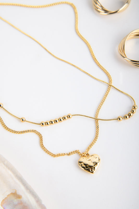 Kette Set in Gold