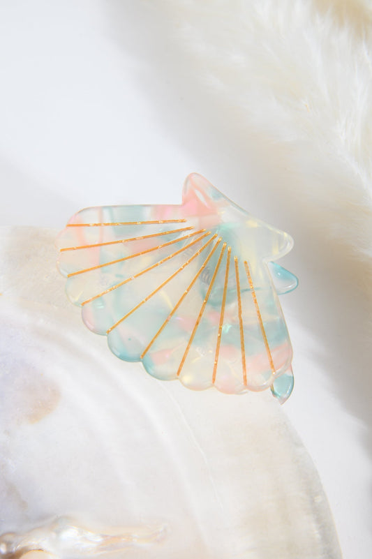 Haarklammer gemustert