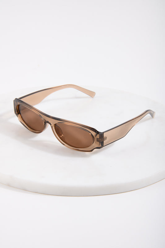 Sonnenbrille in braun