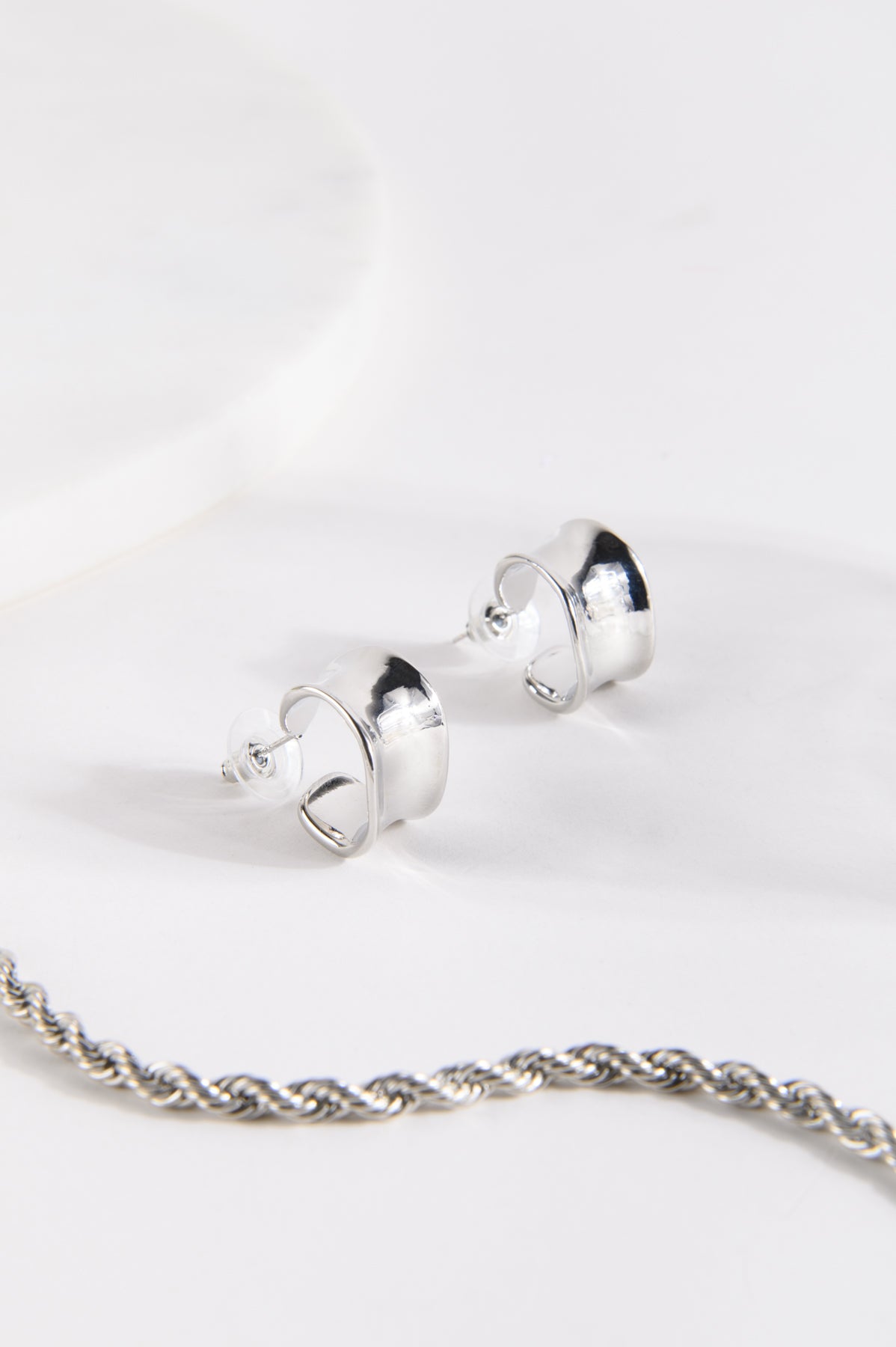 Ohrring in Silber
