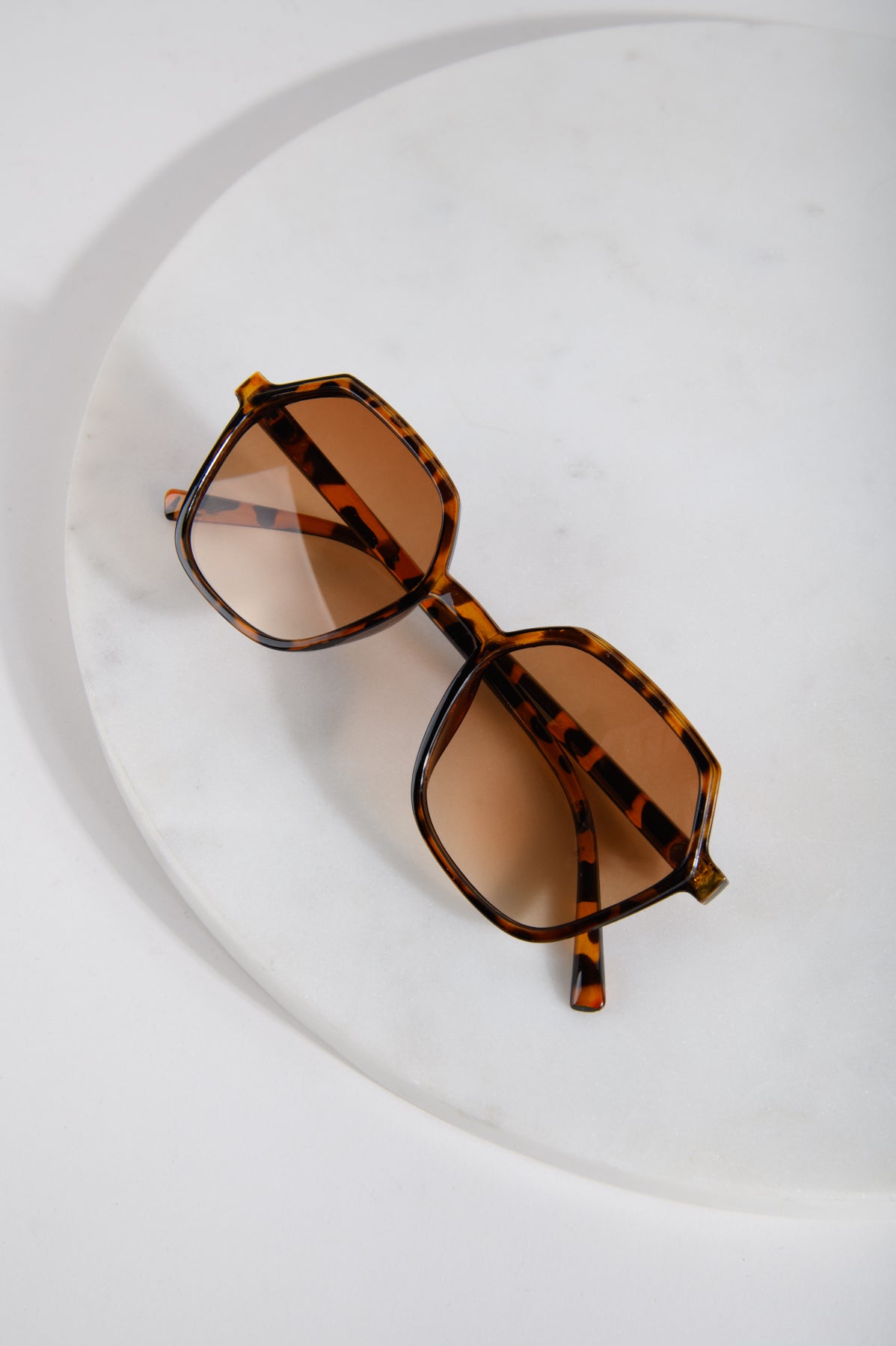 Sonnenbrille in Braun