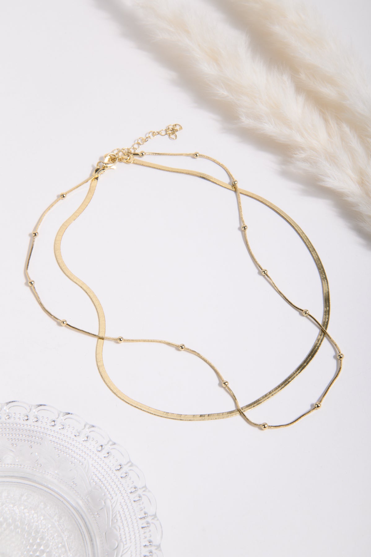 Kette Set in Gold