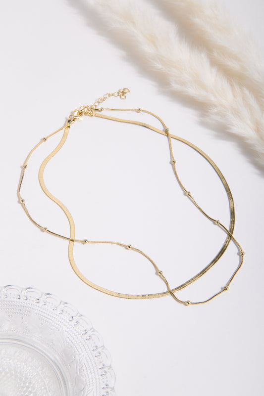 Kette Set in Gold