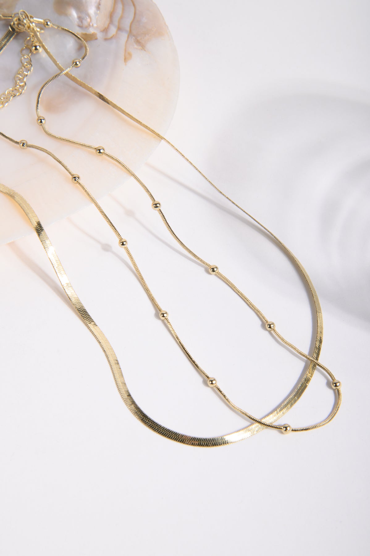 Kette Set in Gold