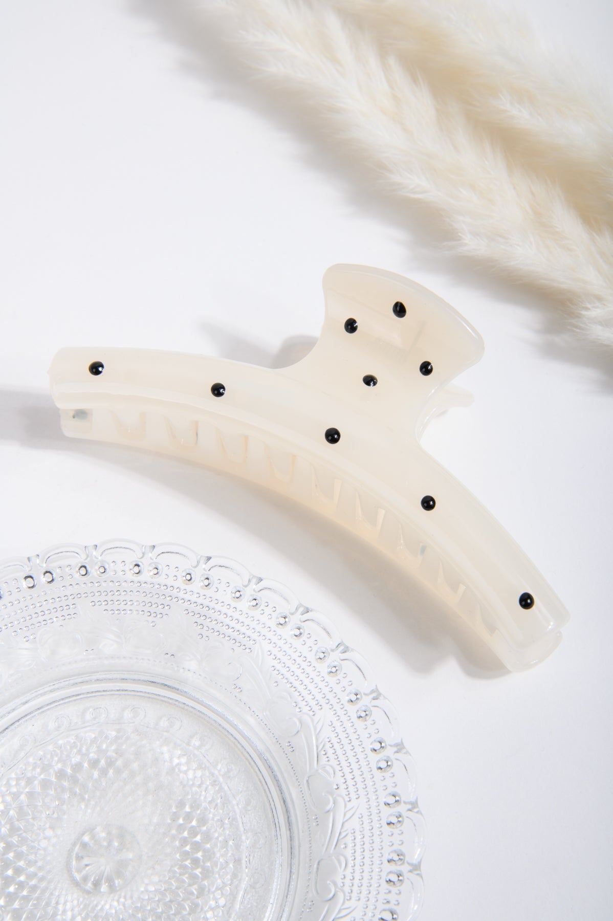 Haarspangen gepunktet