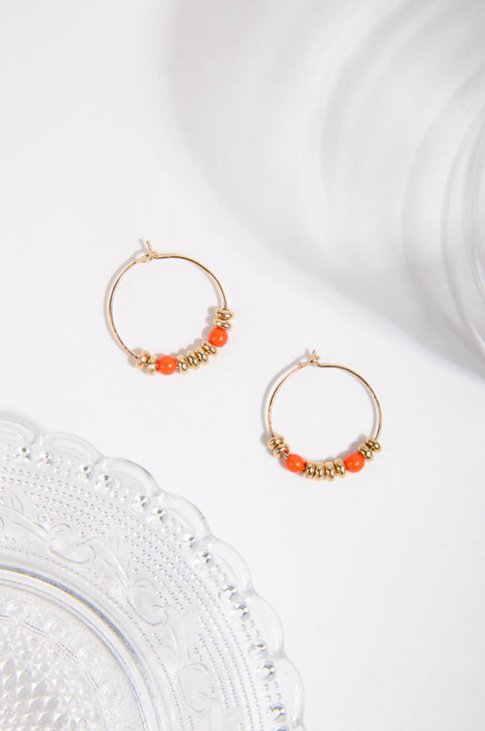 Ohrring in Gold