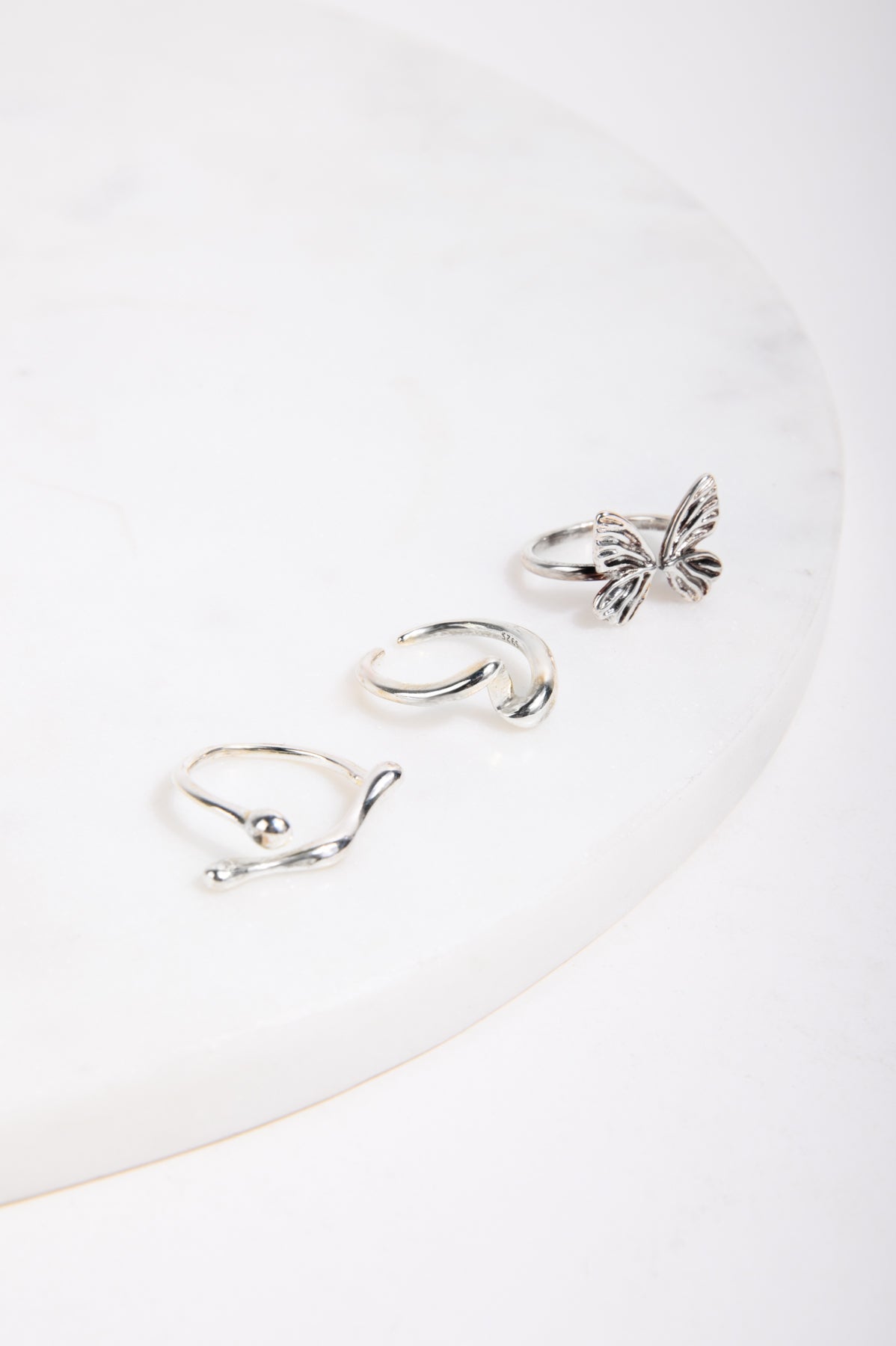 Ring Set in silber
