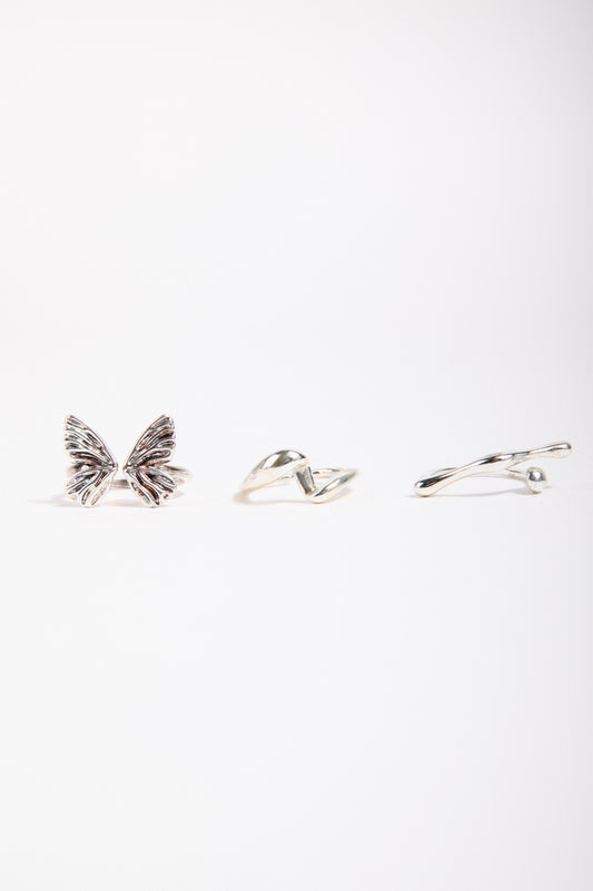 Ring Set in silber