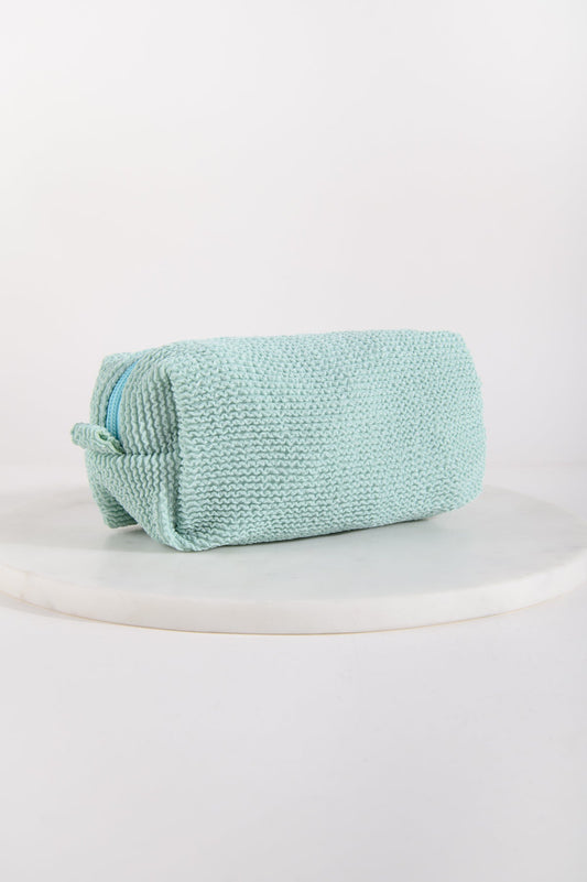 Kosmetiktasche in Grün