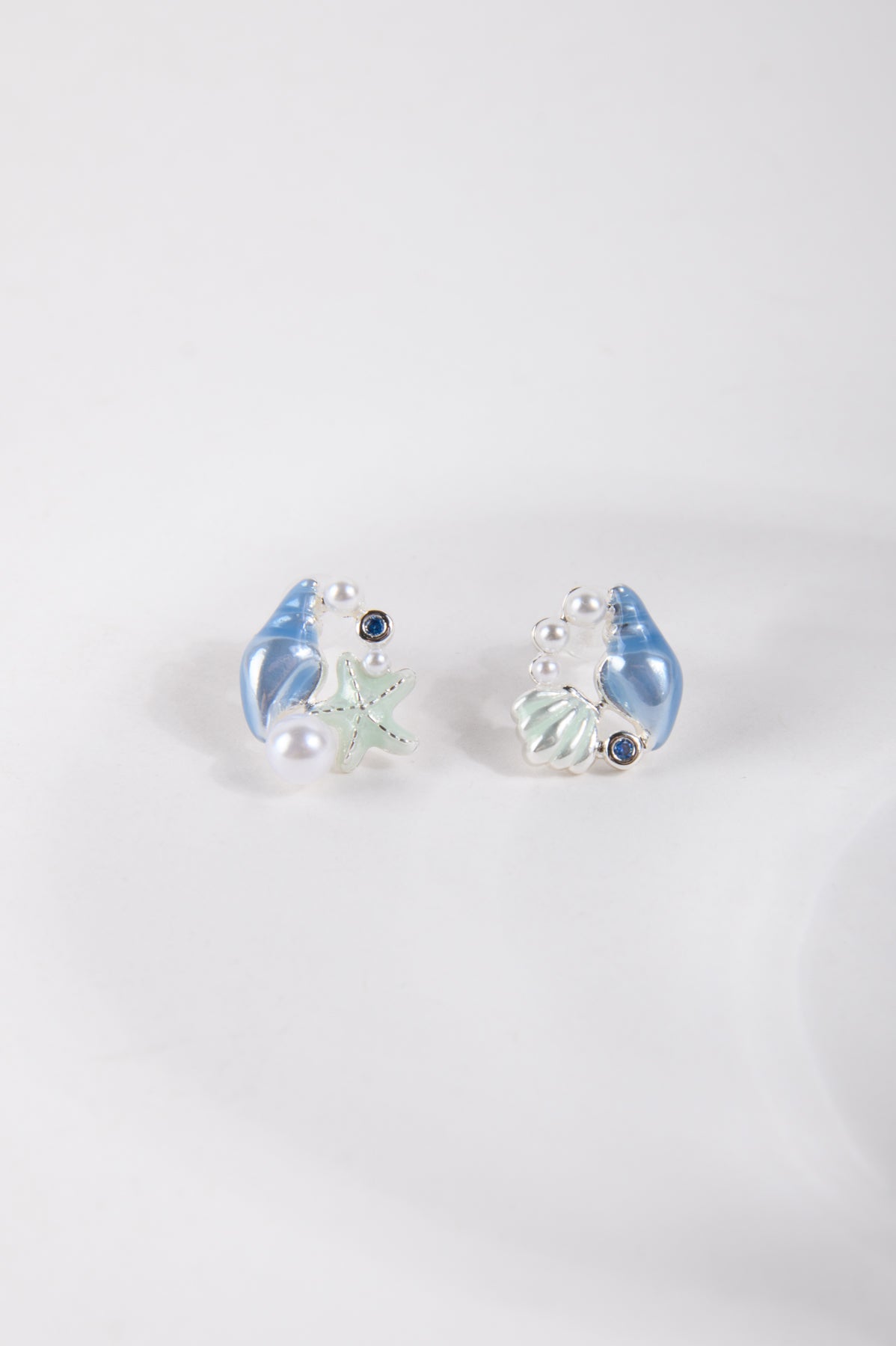 Ohrring aus Schmuckperlen