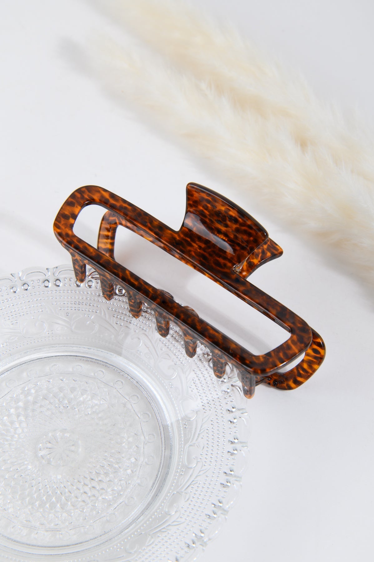 Haarspangen in Braun