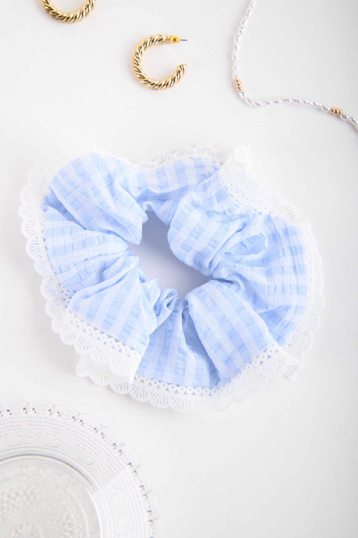 Scrunchie gemustert