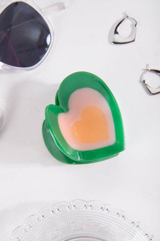 Haarspangen in Herzform