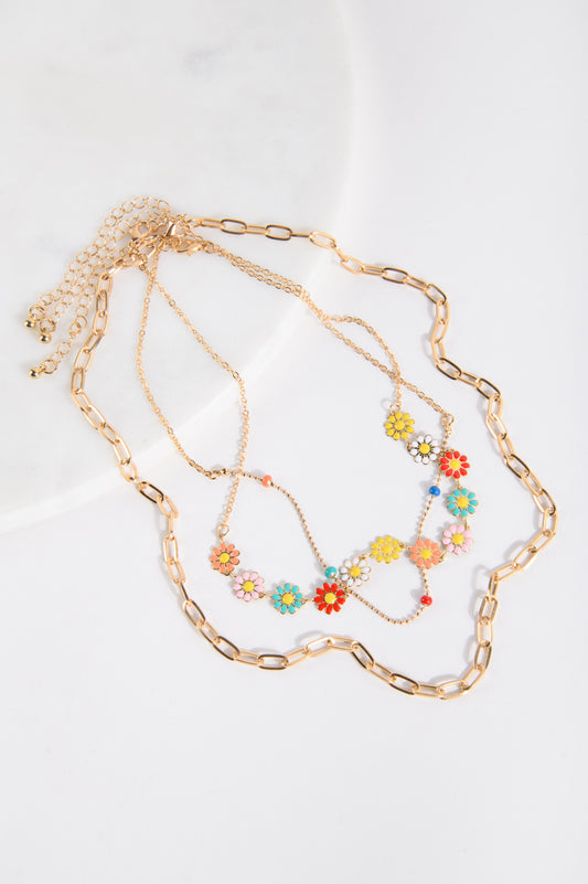 Kette Set in Gold