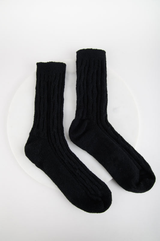 Socken in Schwarz