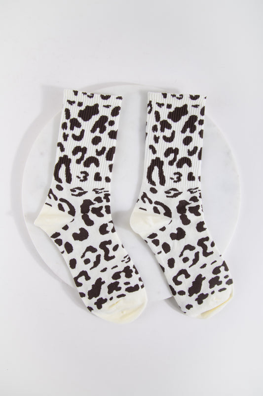 Socken in Weiß