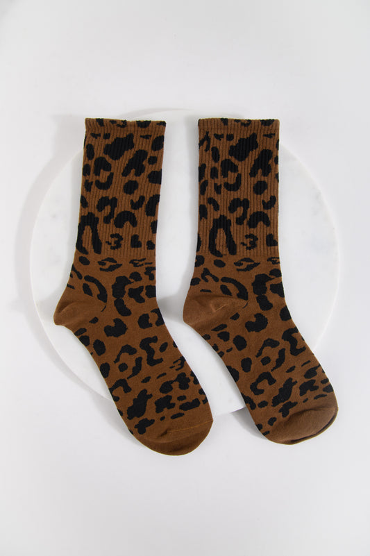 Socken in Braun