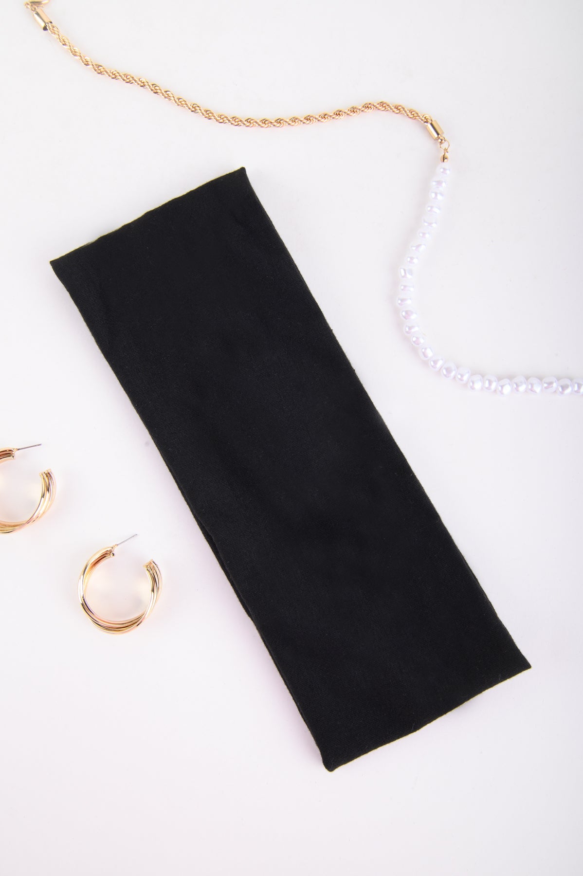 Stirnband in Schwarz