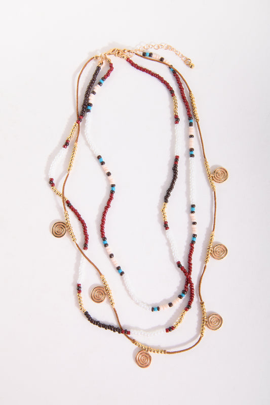 Kette Set aus Schmuckperlen