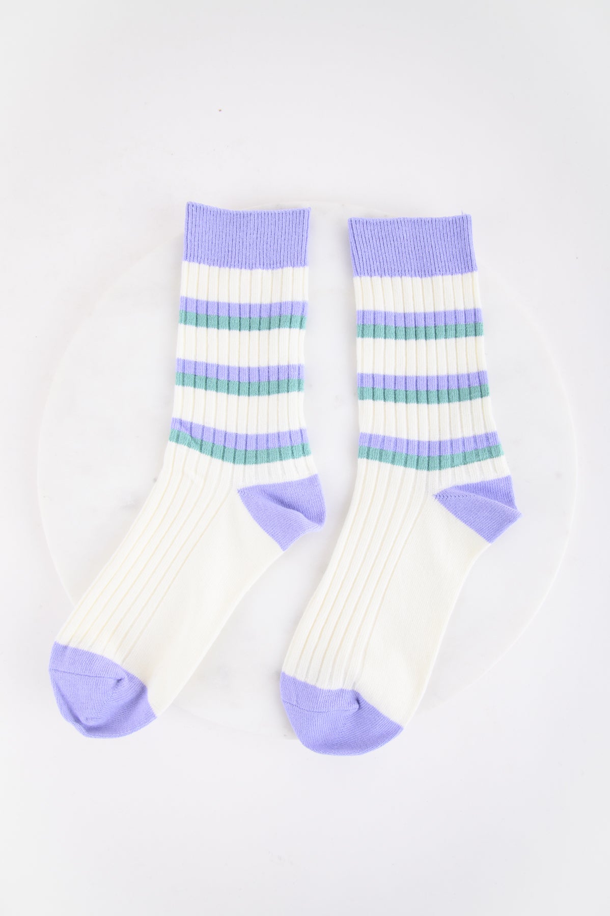 Socken gestreift