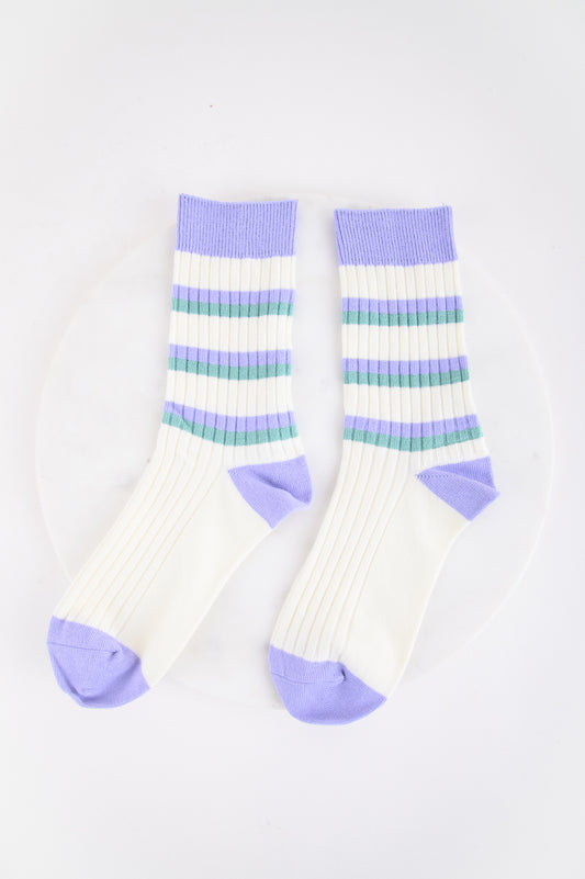 Socken gestreift
