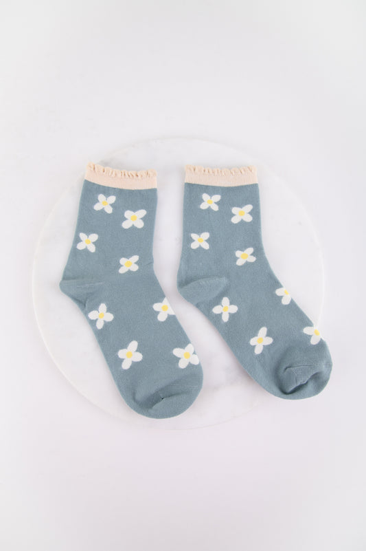 Socken gemustert