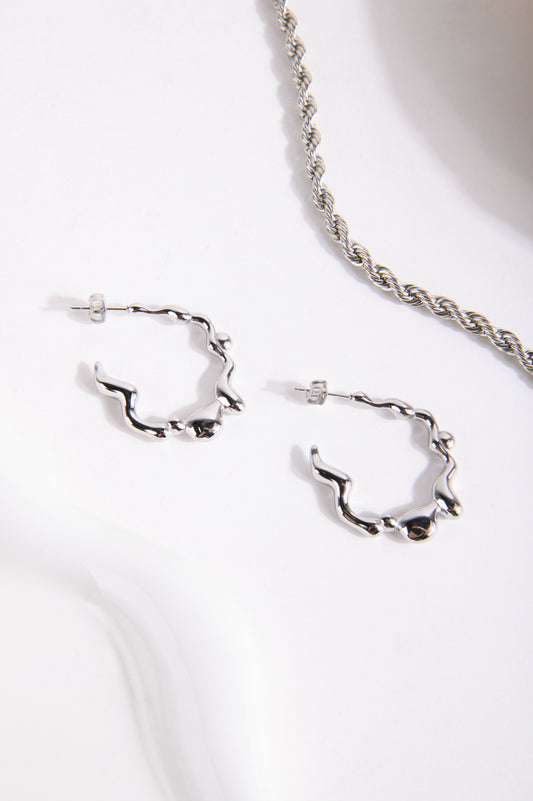 Ohrring in Silber