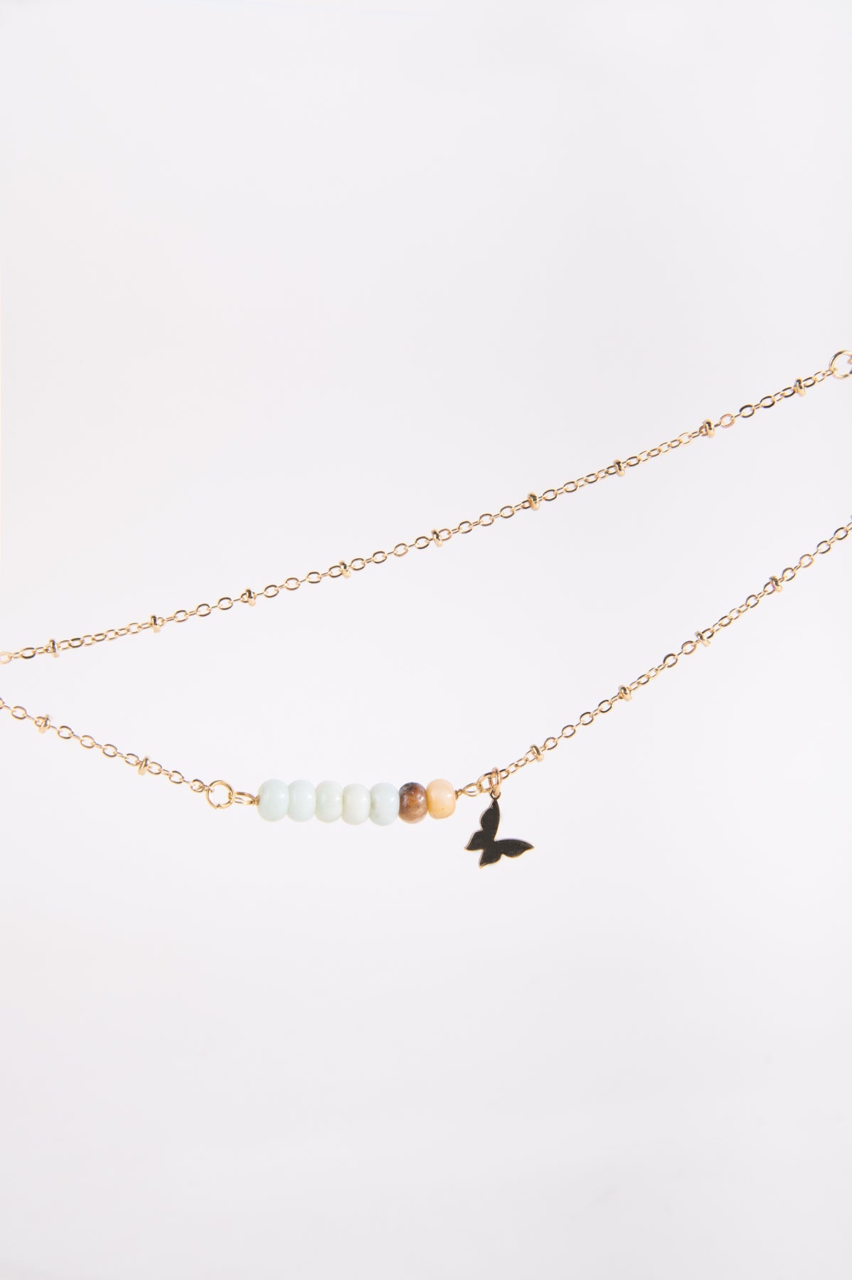 Kette mit Schmuckperlen