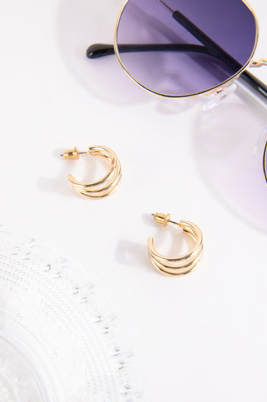 Ohrring in Gold