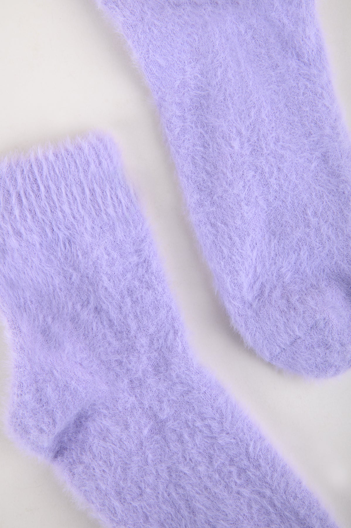 Socken in Lila