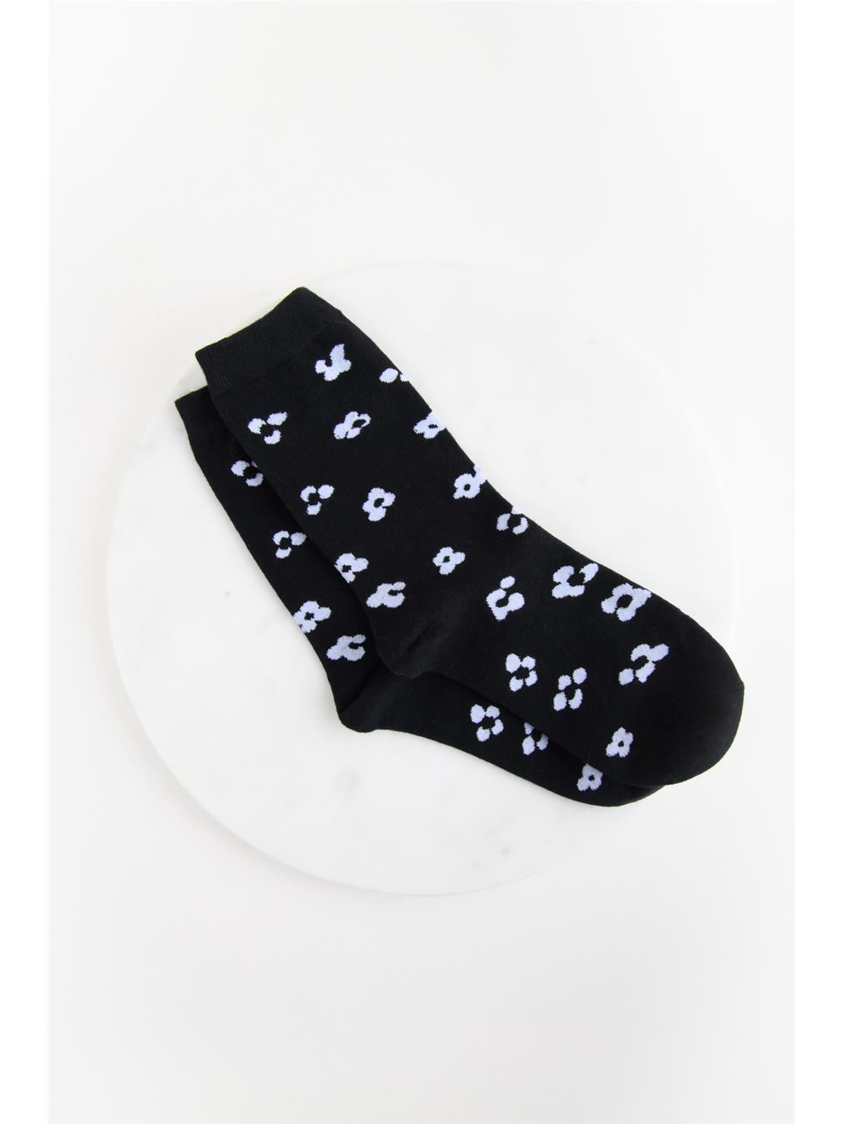 Socken mit Muster