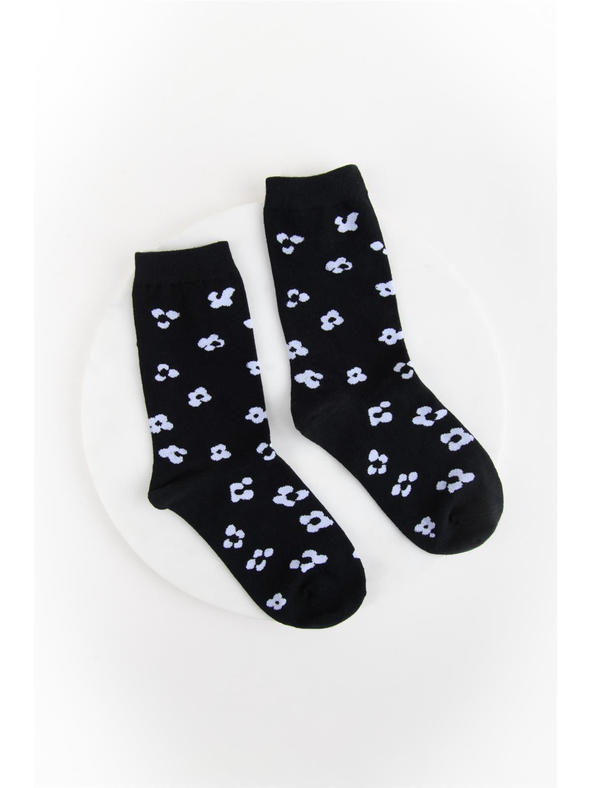 Socken mit Muster