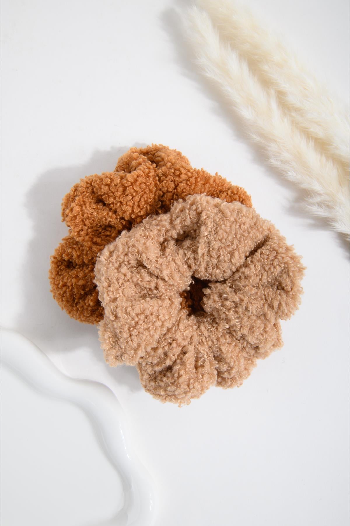 Scrunchie in Braun