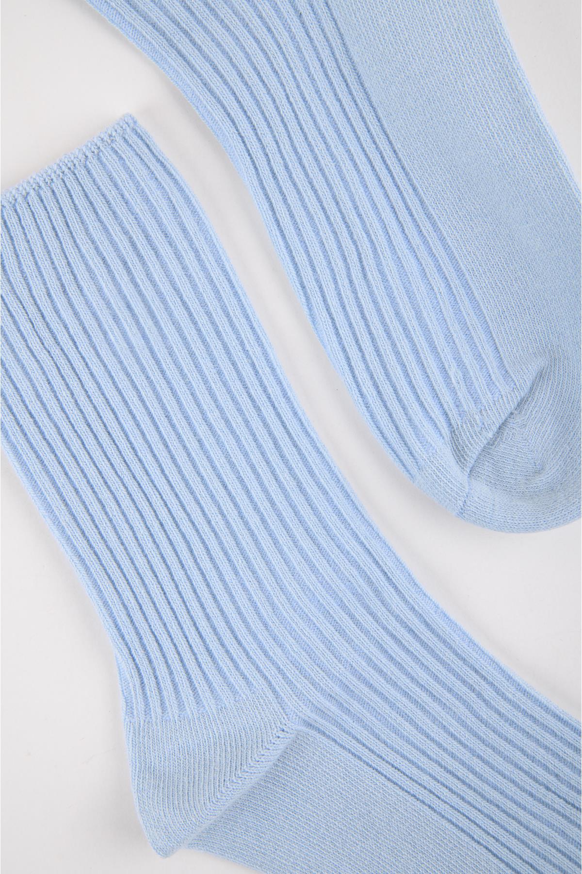 Socken in Blau