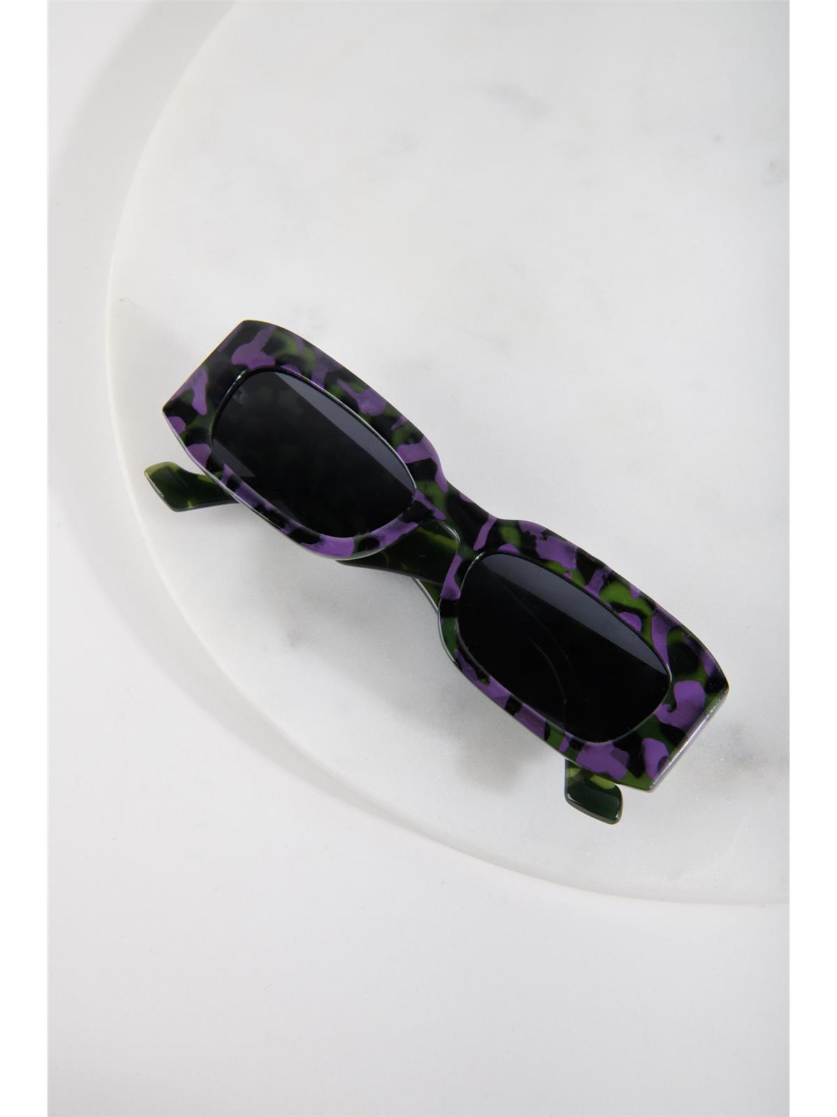 Sonnenbrille gemustert