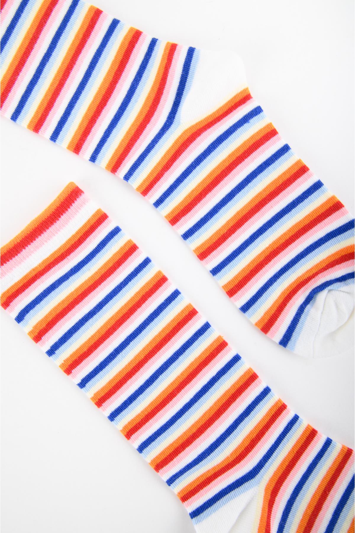Socken gestreift