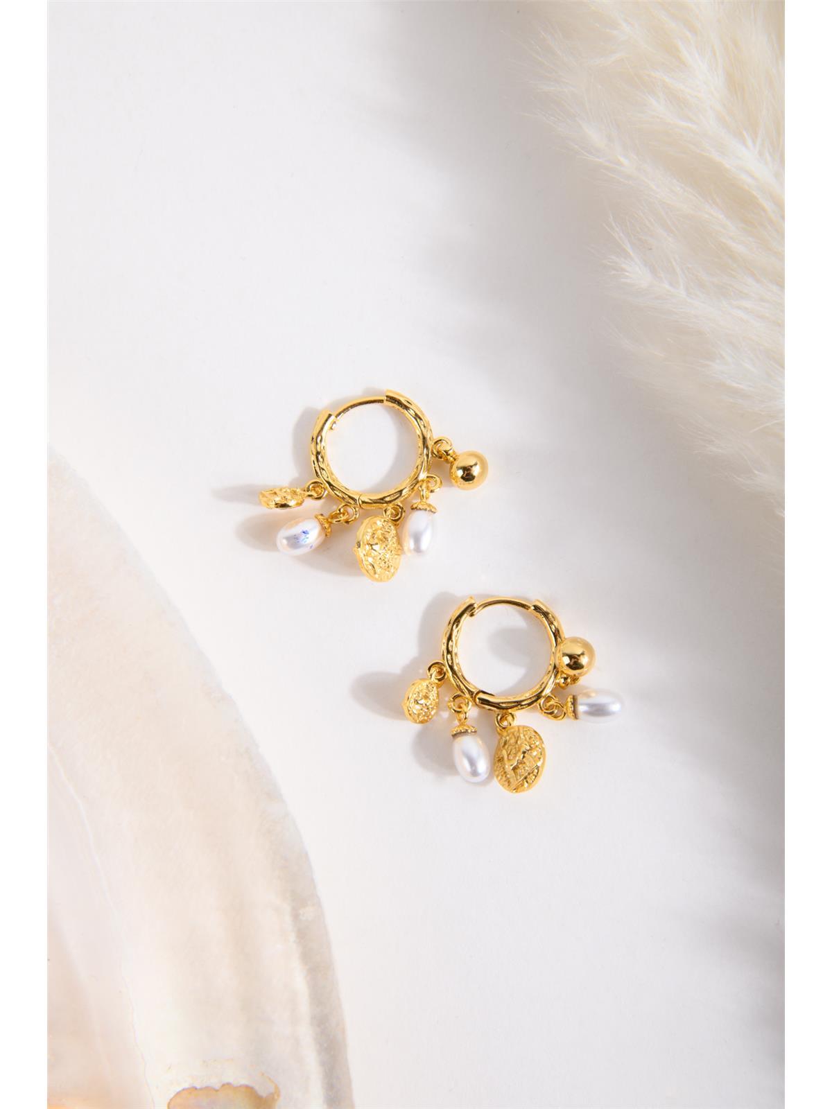 Ohrring in Gold