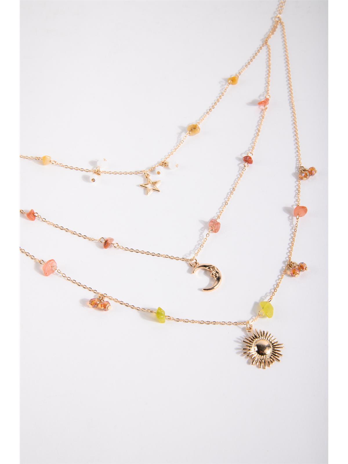 ketten-set in Gold