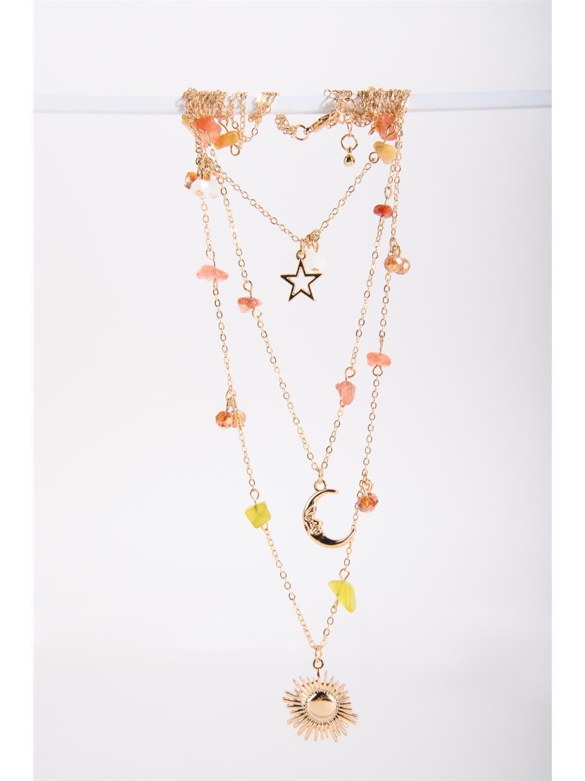 ketten-set in Gold