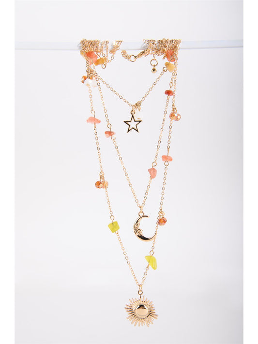 ketten-set in Gold