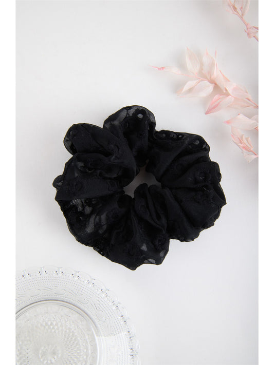 Scrunchie in Schwarz