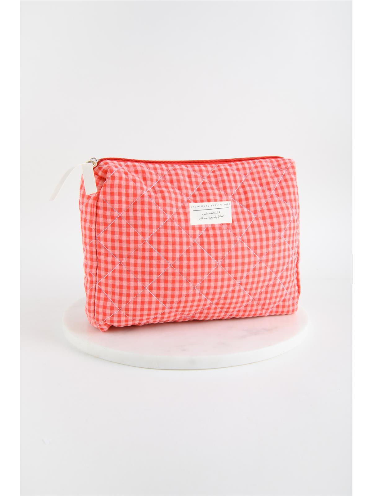 Kosmetiktasche gemustert