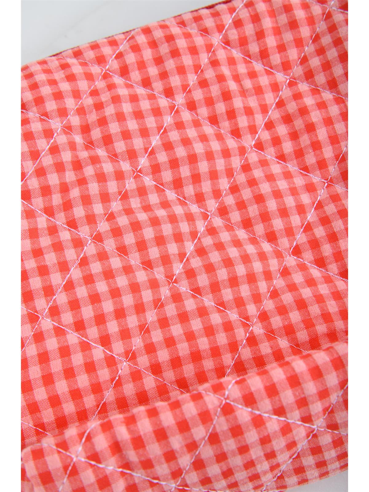 Kosmetiktasche gemustert