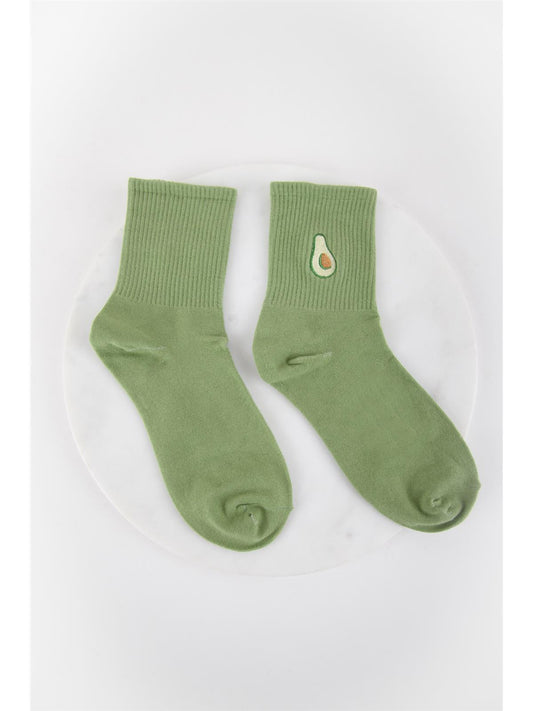 Socken in Grün