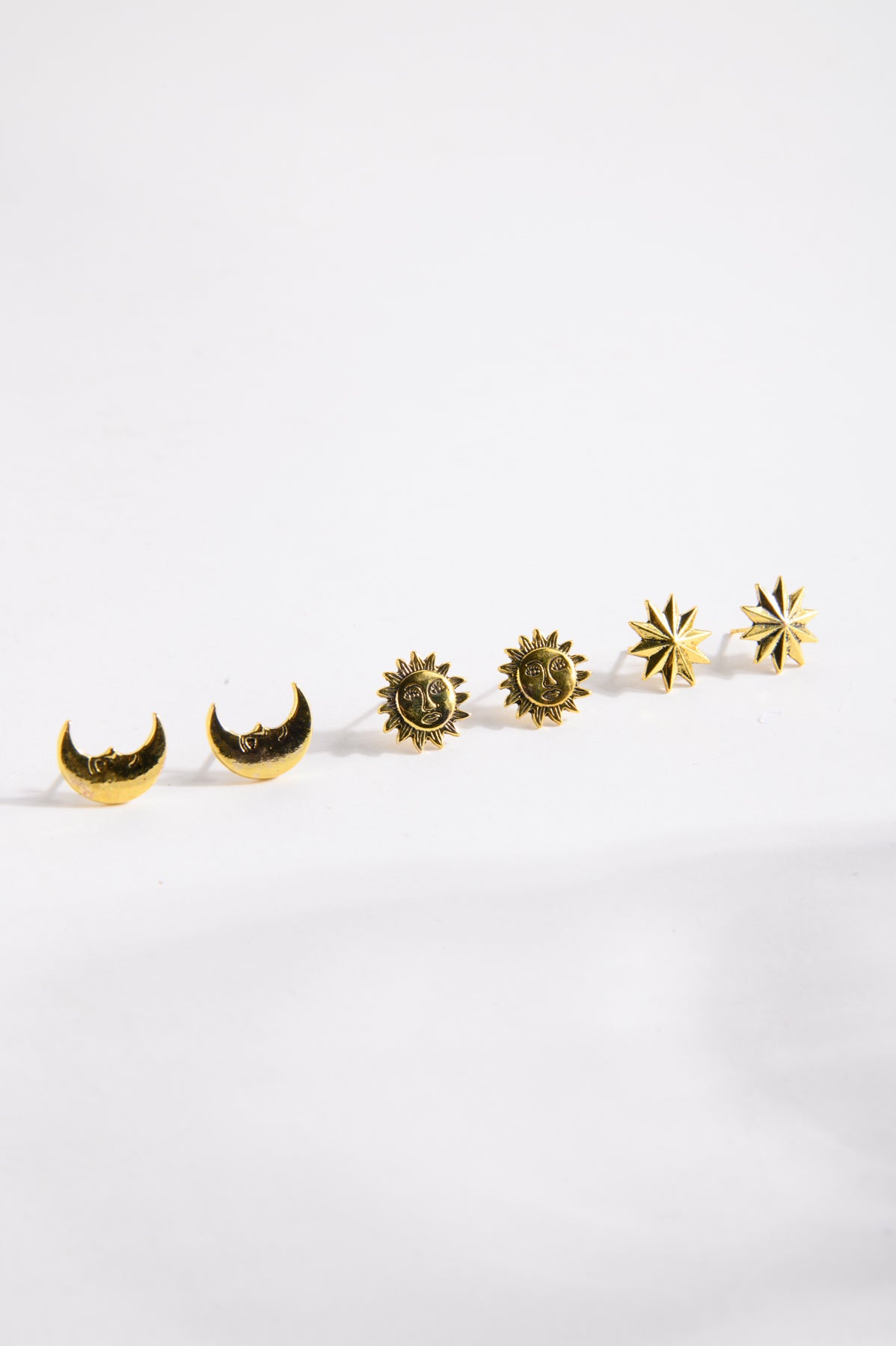 Ohrring Set in Gold