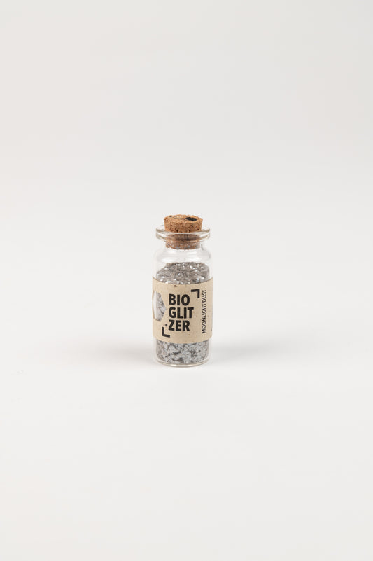 Bioglitzer silber
