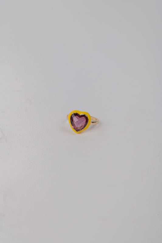 Ring in Herzform