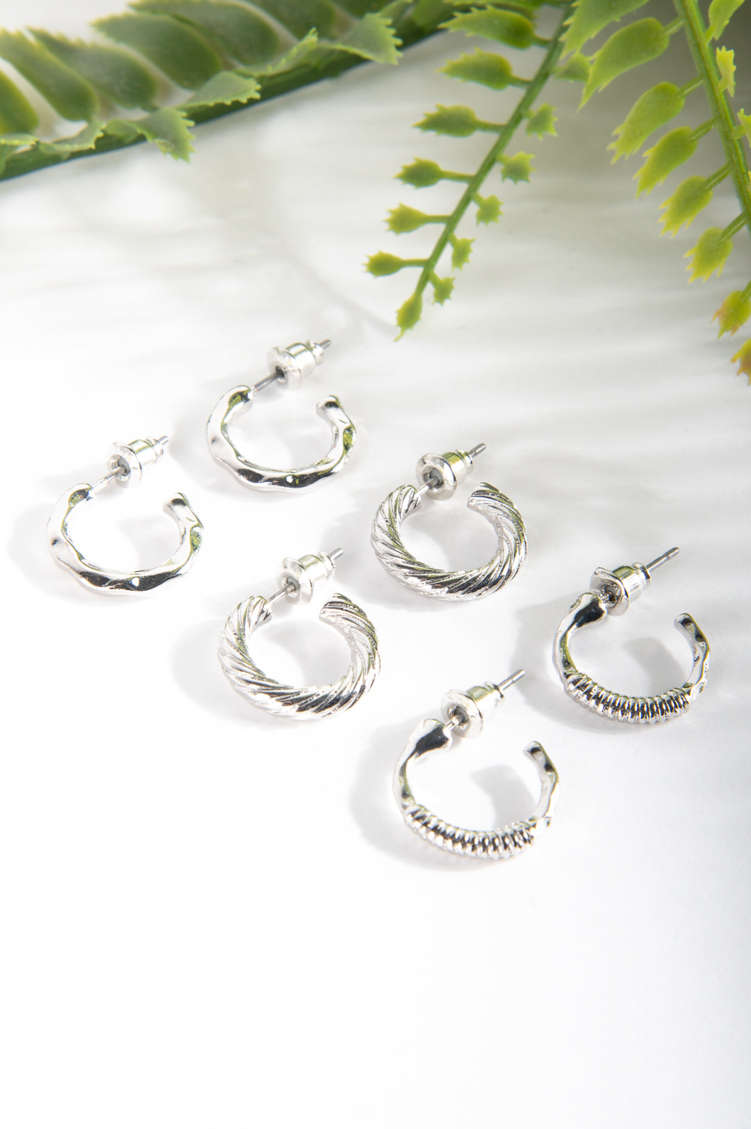 Ohrring Set in Silber